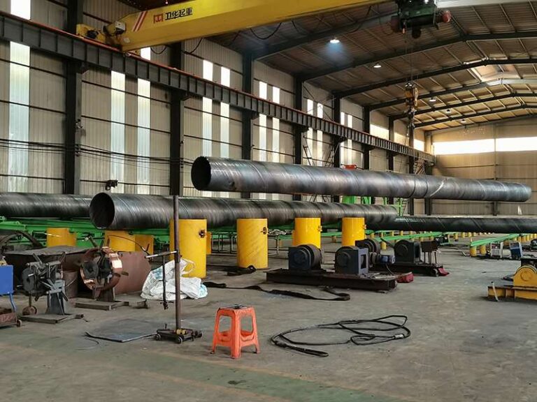 Spiral Steel Pipe Production Workshop